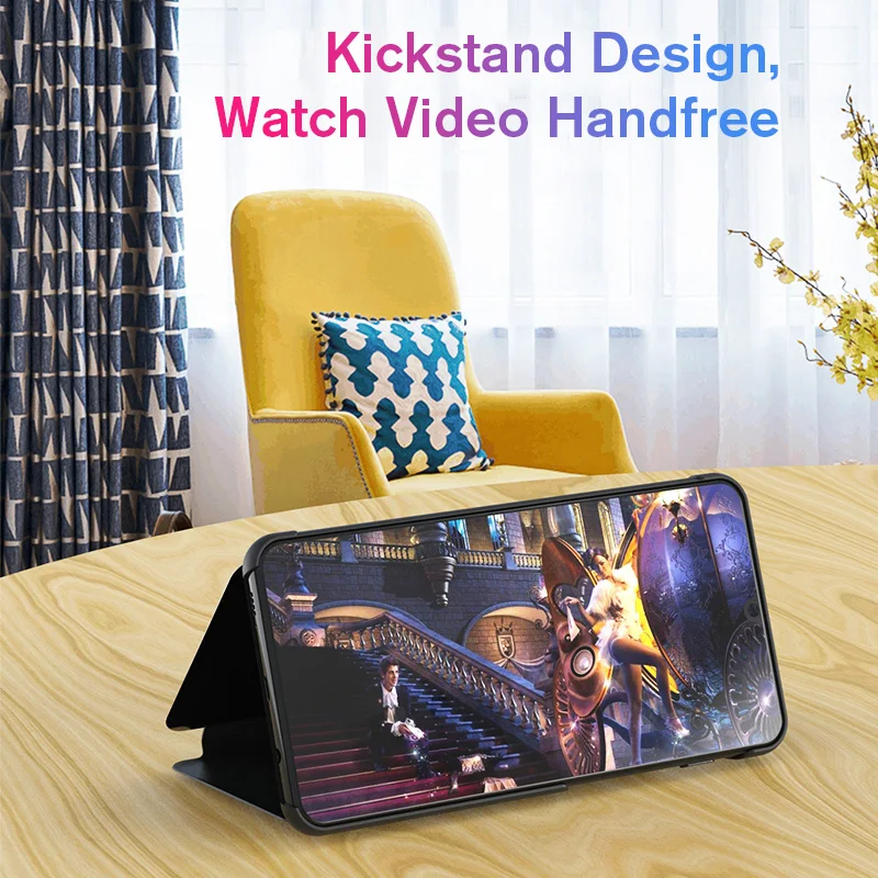 Plating Smart Mirror Flip Phone Case For Vivo V15 Case Clear View Cover For Vivo V15 Pro Cover Back Phone Shell Housing Skin Plating Smart Mirror Flip Phone Case For Vivo V15 Case Clear View Cover For Vivo V15 Pro Cover Back Phone Shell Housing Skin