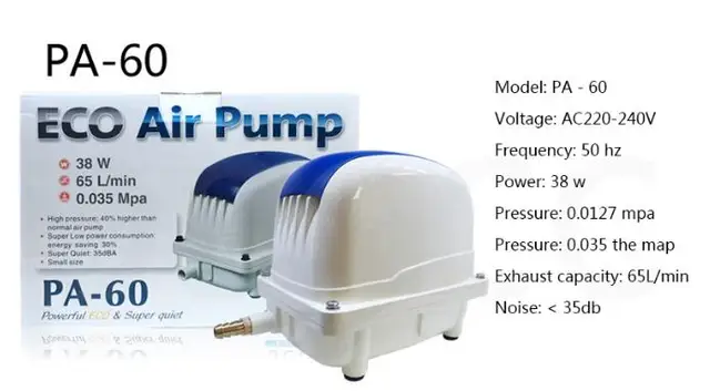 Jebao air pump PA 35 PA 45 PA 60 PA 80 PA 100 PA 150 PA 200 PA35 PA45 ...