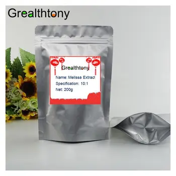 

Free shipping Lemon balm extract Melissa Extract, cold treatment, relieve sweating, relieve menstrual pain and headache 200g
