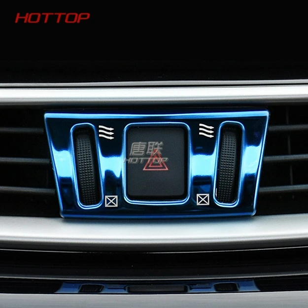 

Warning Emergency Button Frame Trim Sticker Fit for Nissan Murano 2015 2016 2017 2018 2019 Accessores