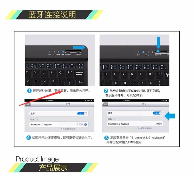 Мода Bluetooth клавиатура чехол для 5,5 дюймов Xiaomi Mi A1, для Xiaomi Mi A1 чехол для клавиатуры