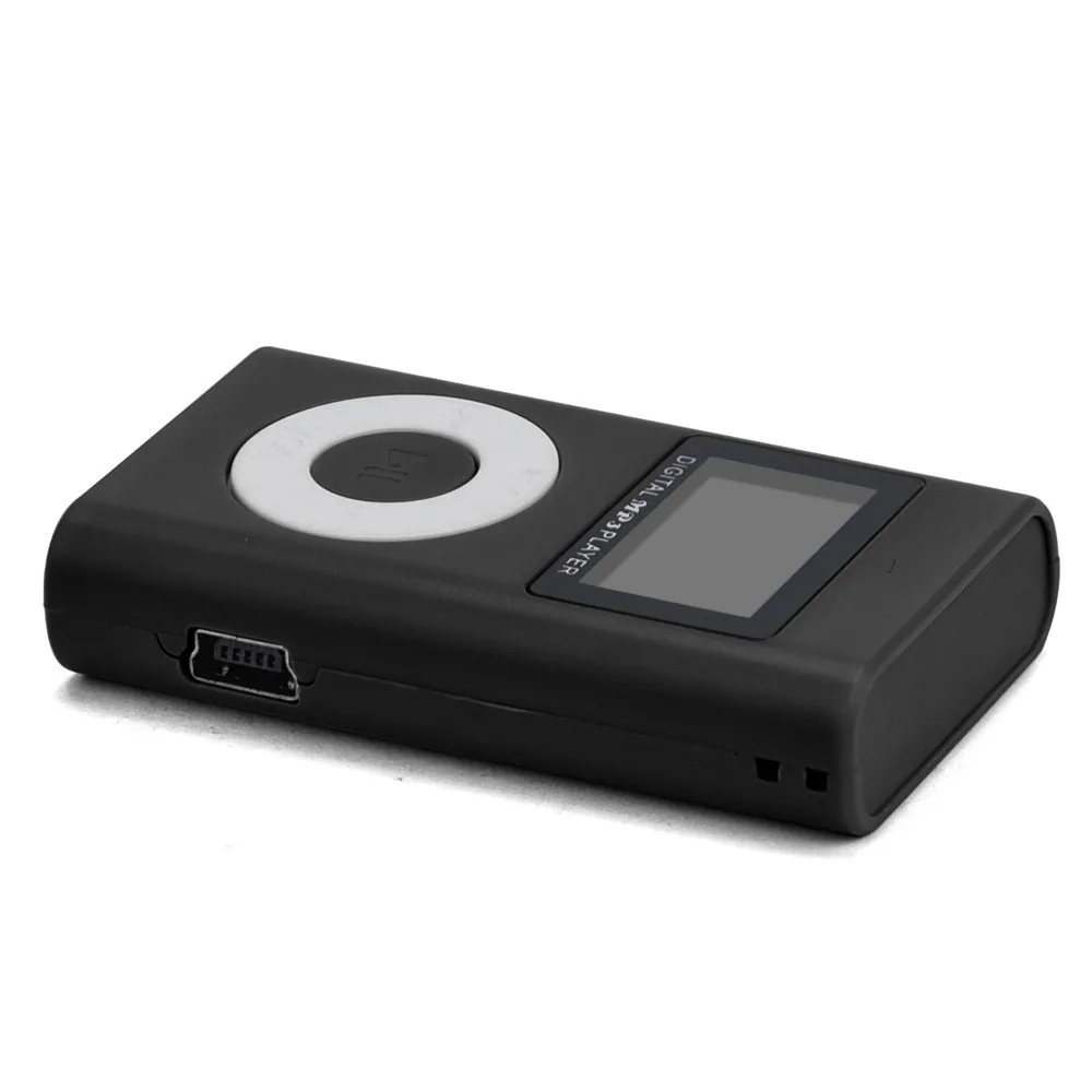 USB мини MP3 плеер ЖК-экран Поддержка 32 ГБ Micro SD TF карта MP3