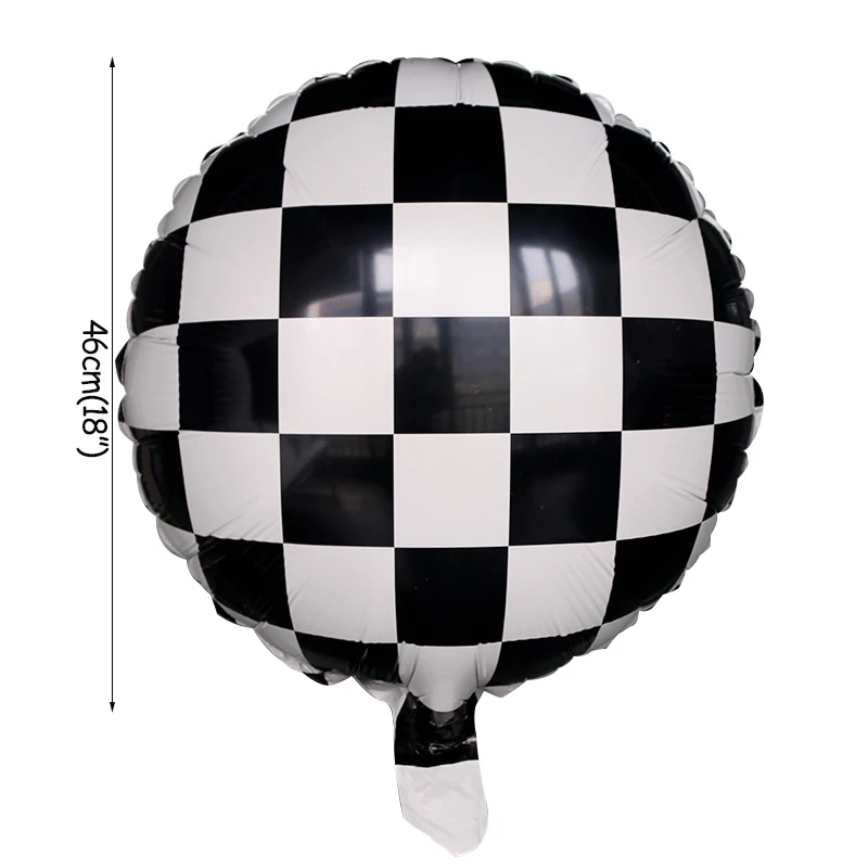 Черный, белый цвет полоса гелиевый шарик из фольги воздушный шарик шарики для свадьбы украшения на вечеринку дня рождения Беби Шауэр детский воздушный шар Globos - Цвет: style2