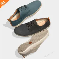 Xiaomi mijia Мужская обувь высокого качества Весна и лето дышащая легкая простая повседневная обувь для кожаная обувь