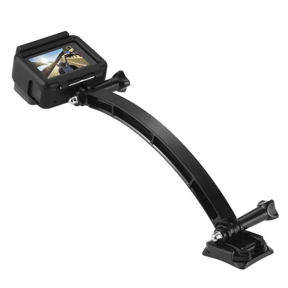 

Outdoor Motorcycle Cycling Helmet Extension Arm Set For GoPro Accessories Mount for GoPro HERO5 HERO4 Session HERO 5 4 3+ 3 2 1