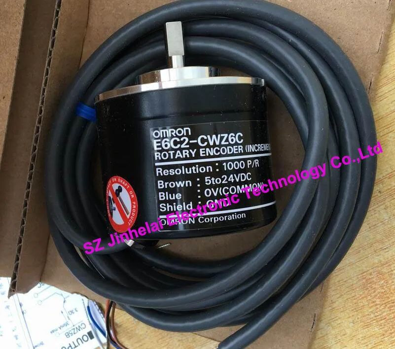 E6C2-CWZ6C 1000P/R New and original OMRON Encoder 5-24VDC E6C2-CWZ6C 1000P/R New and original OMRON Encoder 5-24VDC
