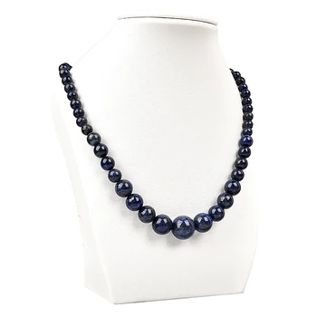 

Wholesale of 6-14mm with mysterious Lapis Lazuli Suitable For Flash Diy jewelry Necklace 18inch H104