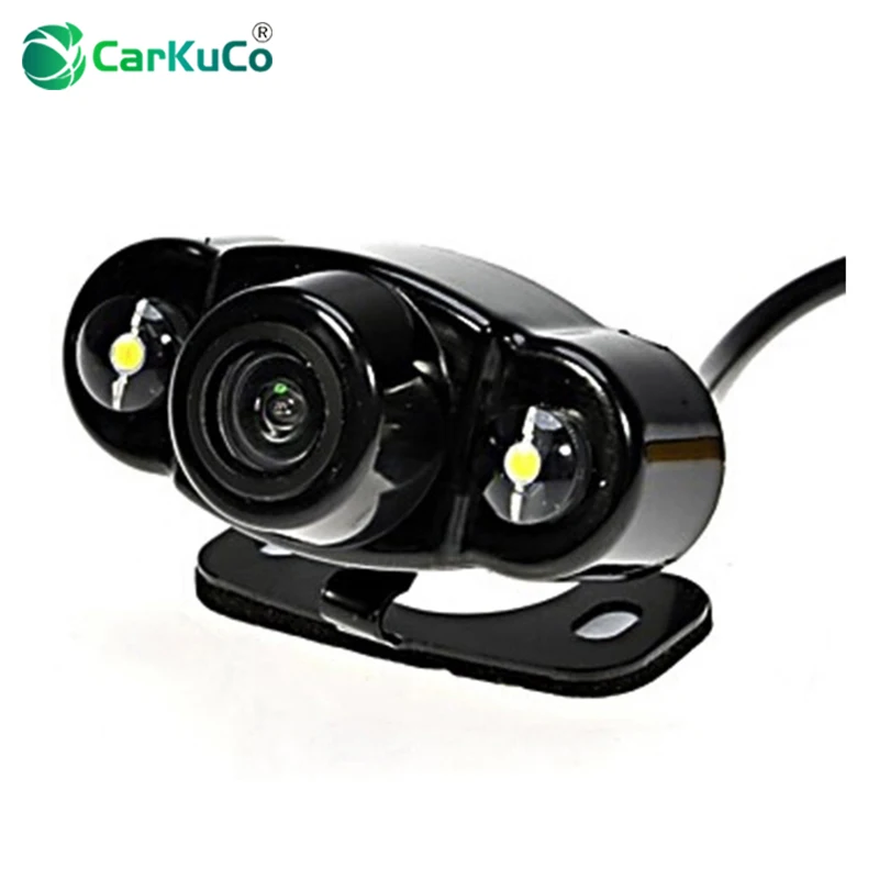 

New HD Night Vision Car Rear View Reverse Camera Car Backup Rear Parking Camera with 2 LED for Car Monitor DVD VCR Dropshipping