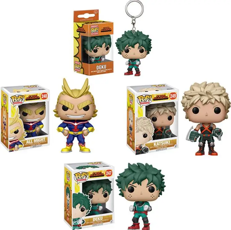 Funko поп мой герой Академии винил 2019 Рисунок Коллекционная модель игрушка для мальчиков для детей на день рождения рождественские подарки