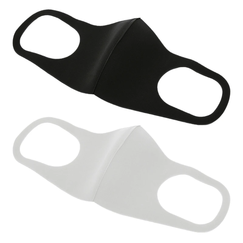

2 Colors Unisex Earloop Mask Cycling Anti Dust Haze Mouth Face Masks Surgical Respirator 16x13cm Black White