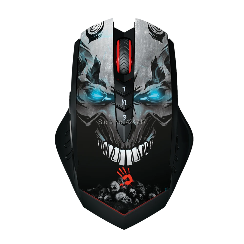 Shuangfeiyan bloody hands ghost R8 wireless gaming mouse CF LOL lithium rechargeable mouse Mouse ...