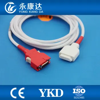 

Red color PC-04 2058 SpO2 Extension Cable for Radical Rainbow Series, 20Pin>11Pin