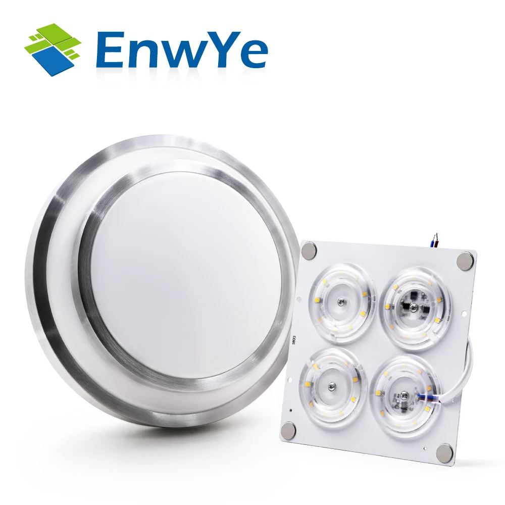 

EnwYe LED ceiling lights AC220V LED chip No Need Driver 12W 24W 36W 45W and Led Module Replacing energy saving lamps