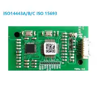 13.56 mhz ISO14443A/B/C ISO15693 カードリーダーモジュール組み込みカードリーダーウィーガンド/UART 出力
