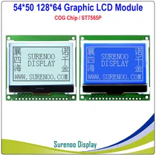 54X50MM 12864 128X64 COG graphique LCD Module écran d'affichage LCM intégré ST7565P/R Support parallèle/série SPI(China)