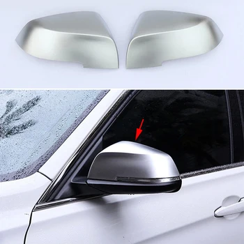 

2pcs Car styling Rearview Side Wing Mirror Decoration Cover Trim For BMW X1 E84 13-15&1series F20 12-16&2series F22 F23 14-17