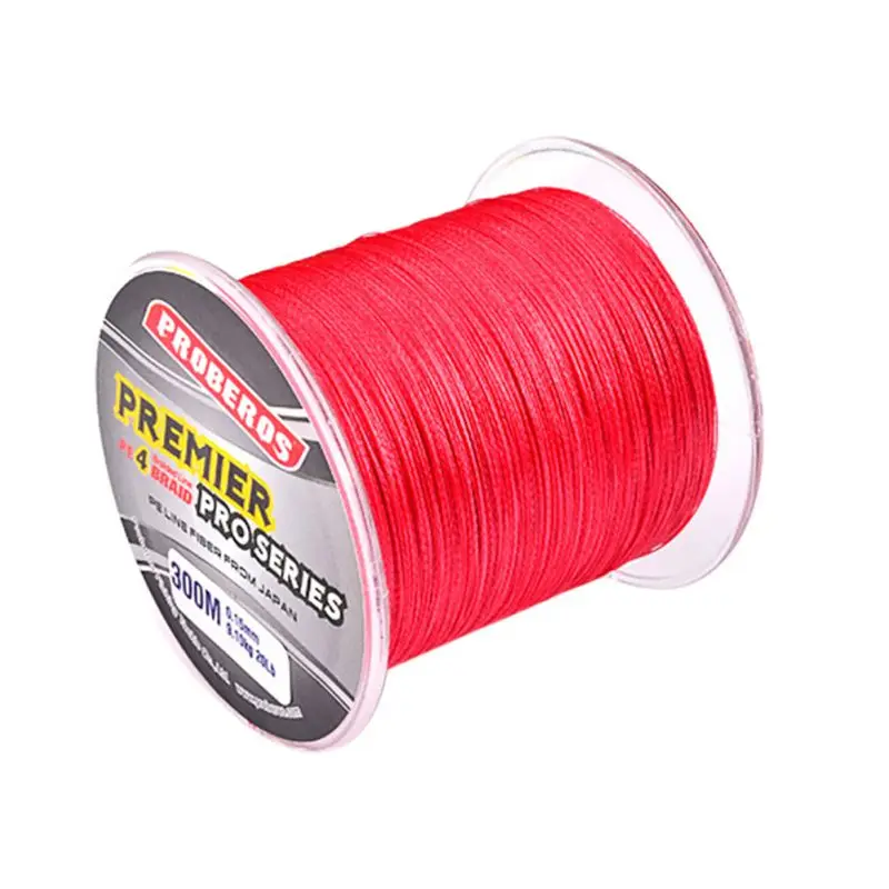 300M PE Multifilament Braided Fishing Line Super Strong Fishing Line Rope 4 Strands Carp Fishing Rope Cord 6LB- 80LB Newest