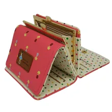 New Design Lovely Girl Wallets Short Cartoons Women’s Wallet Bag Metal Clasp Multifunctional Coin Purse Fashion Card Holder 2016