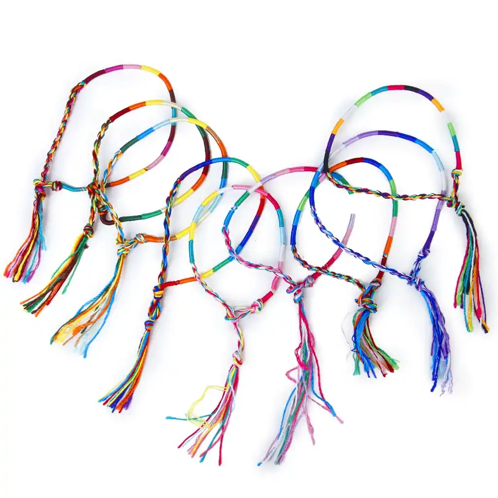 ankle thread bracelets