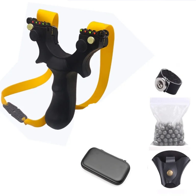 

Professional Powerful Sling Shot Resin Slingshot Aiming Point Bow Catapult Outdoor Hunting Slingshot