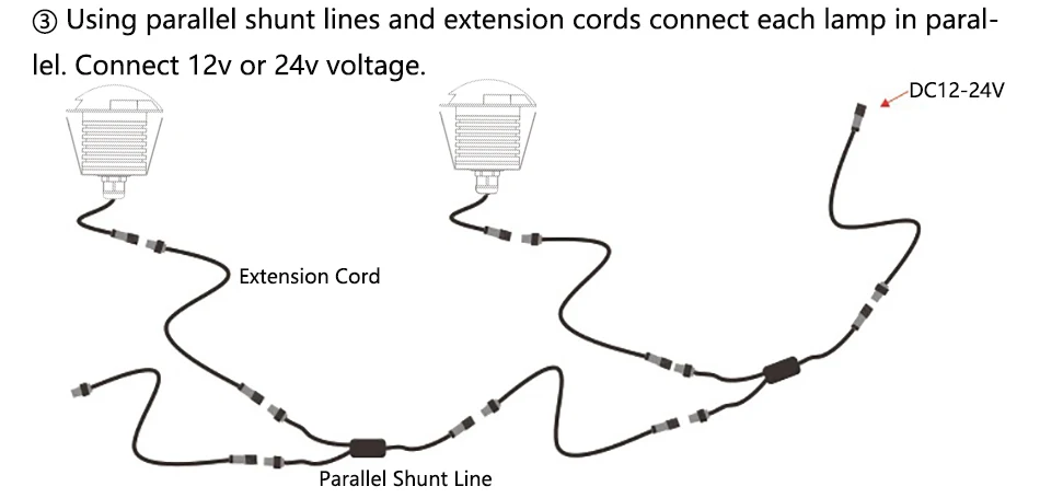 3W Wall Buried Light 16