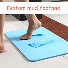 Diatom грязевой мат ванная комната водопоглощающий Быстрый коврик для сушки ванная комната туалет натуральный диатомовый коврик