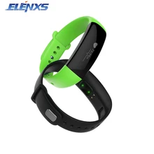 M88 Bluetooth Smart Браслет Приборы для измерения артериального давления сердечного ритма Мониторы шагомер IP67 Водонепроницаемый 0.86 «oled Спорт SmartBand