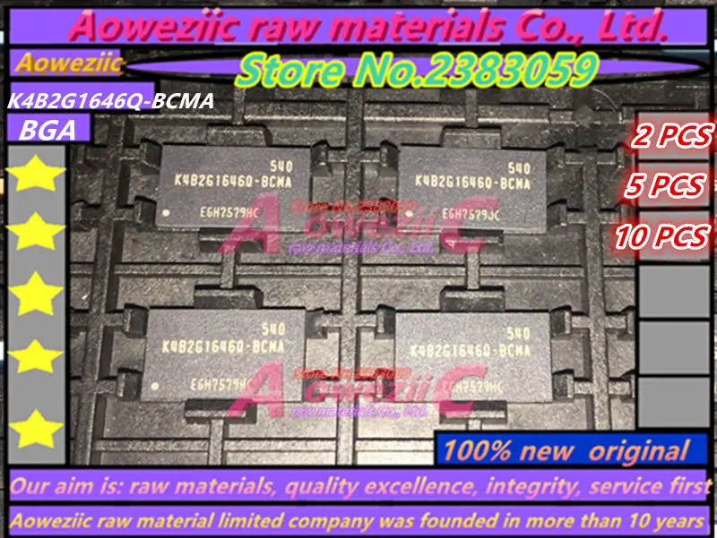 Aoweziic 100% Новый оригинальный K4B2G1646Q-BCMA BGA 2G чип памяти K4B2G1646Q BCMA | Электроника