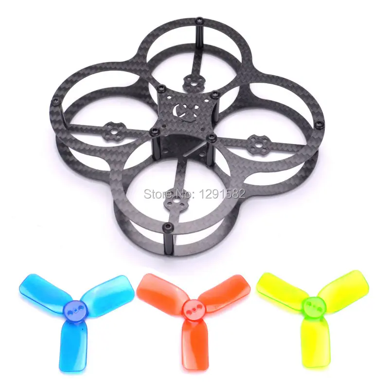 

Mini 80 MM80 80mm FPV Racing quadcopter frame kit Full carbon fiber + 2030 2" propeller Support 1104 4000kv motor