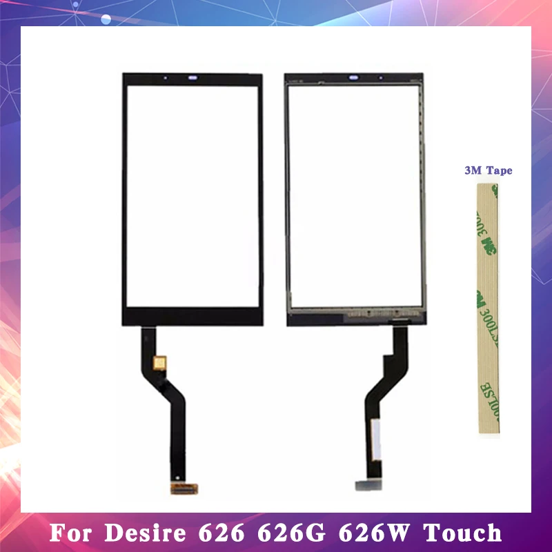 

High Quality 5.0" For HTC Desire 626 626G 626W Touch Screen Digitizer Sensor Outer Glass Lens Panel Replacement