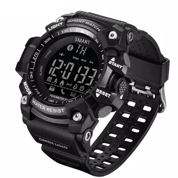 

HIWEGO Smart 5ATM Professional Waterproof Smart Watch Bluetooth Sport Watch Podometer Stand-by Time 365 Day Call Reminder CR2032