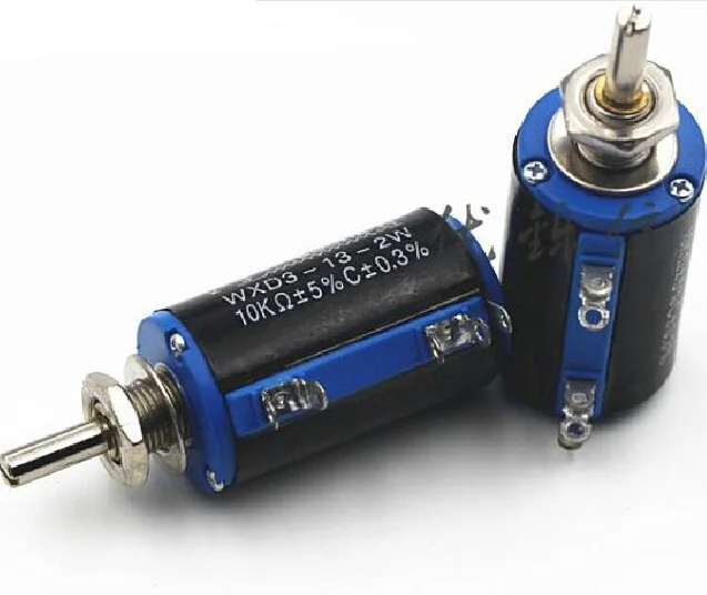 WXD3-13-2W 100-100K/ Ohm Precision Multiturn Potentiometer WXD3 1K10K Knobs Hat - Foto 6