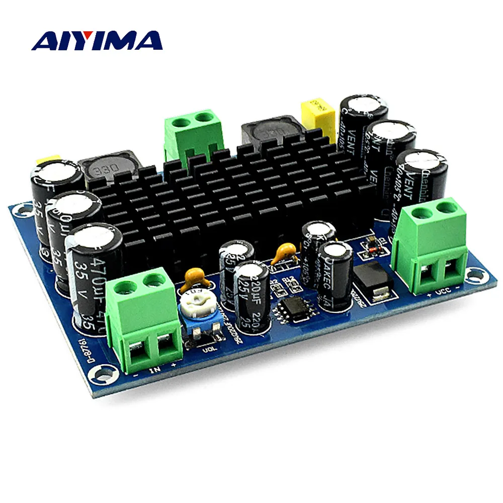 Плата усилителя мощности AIYIMA 150 Вт TPA3116D2 Mono TPA3116 цифровой аудио усилитель модуль
