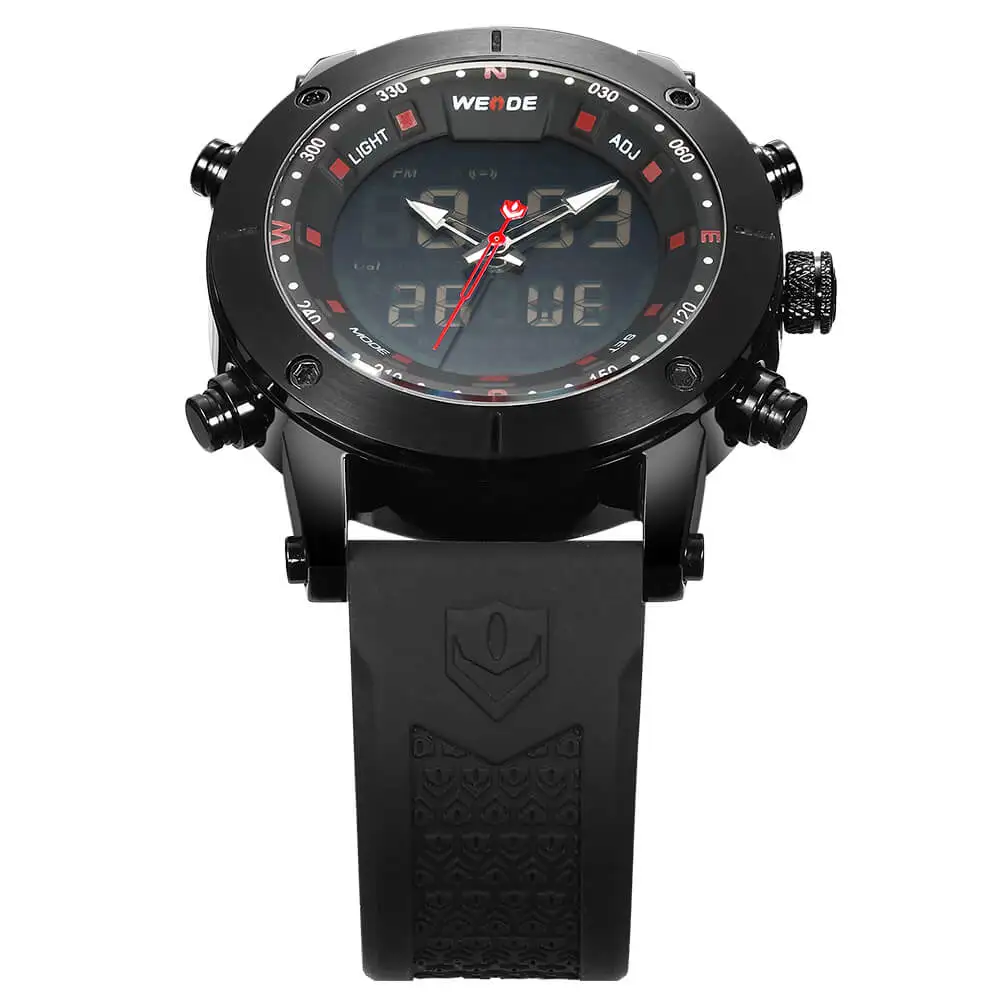 WEIDE роскошный оригинальный для ЖК дисплея цифровые спортивные фитнес часы
