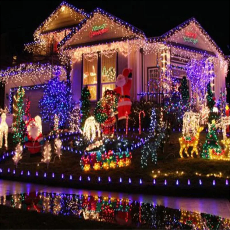 Hot Sale 10M 20M 30M 50M 100M LED string Fairy light holiday decoration AC220V 110V Waterproof outdoor light with controller Hot Sale 10M 20M 30M 50M 100M LED string Fairy light holiday decoration AC220V 110V Waterproof outdoor light with controller