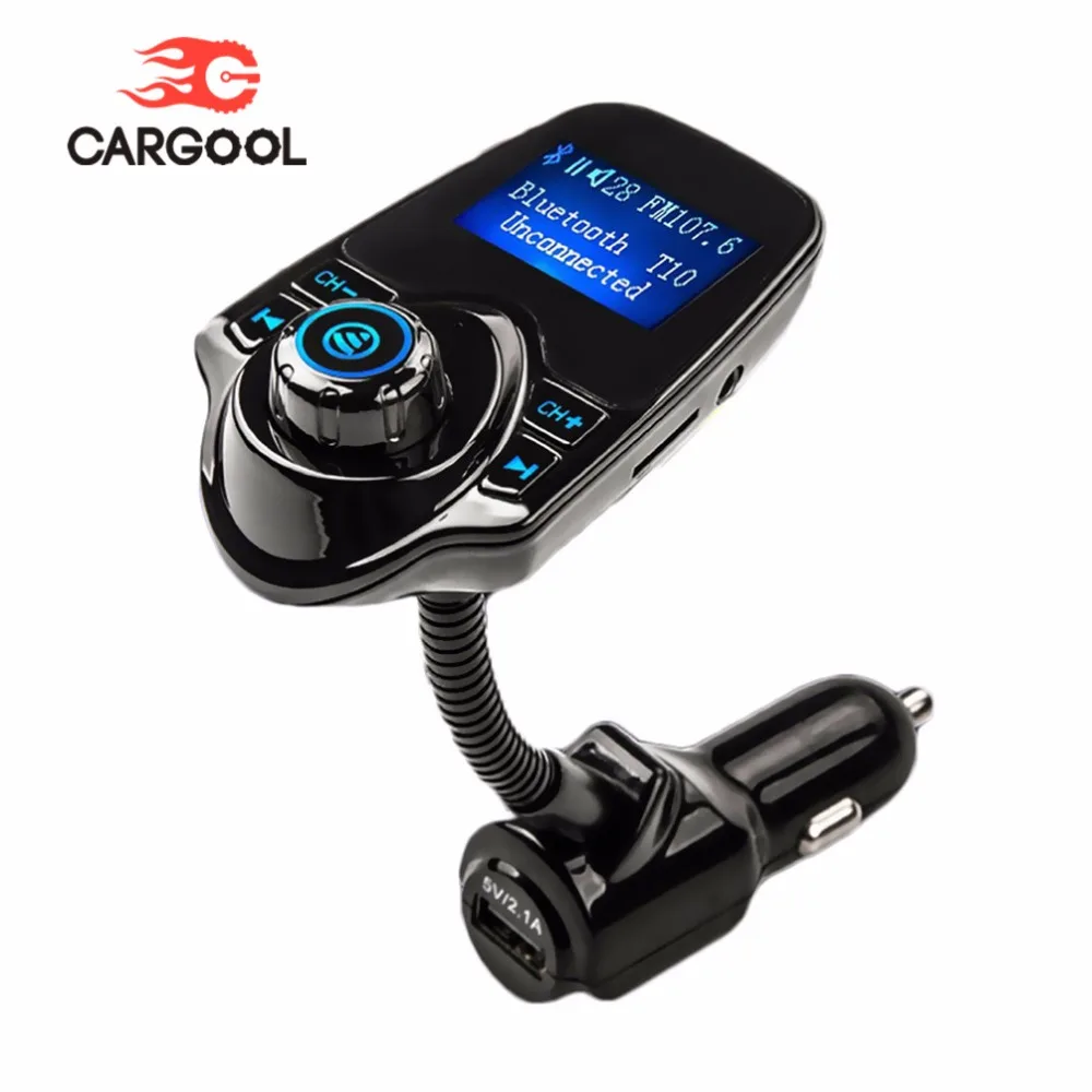 

CARGOOL Bluetooth Car Kit FM Transmitter Car Radio Adapter Auto MP3 Player Hands-free Car Charger