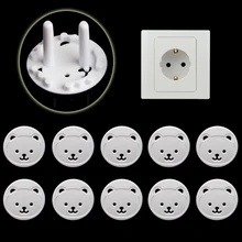 Safety-Guard-Protection Anti-Electric-Shock-Plugs-Protector-Cover Eu-Power-Socket Electrical-Outlet