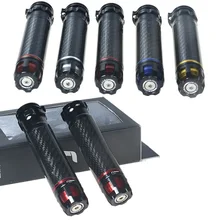 Универсальный мотоциклов углеродного 7/8 ''22 мм ручки Motorcross Алюминий ручка мотоциклетного протектор руль для Yamaha Kawasaki