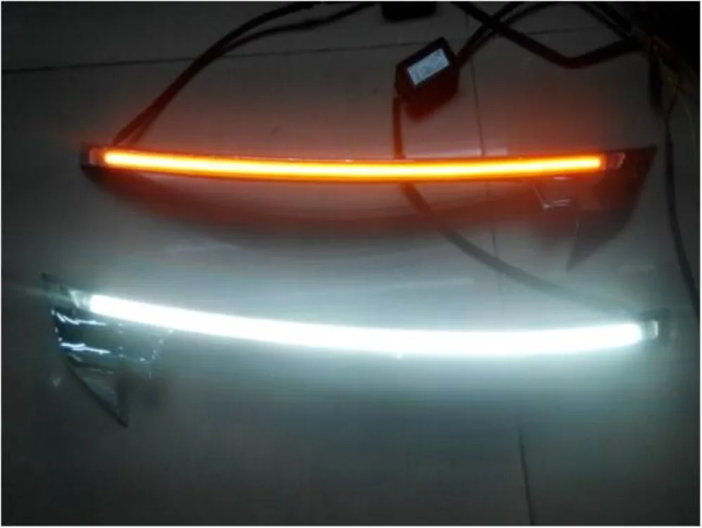 Fit For Hyundai IX35 ix 35 2012-2014 9600lm led Yellow Turn Signal light 12V LED Running Light Car-styling | Автомобили и