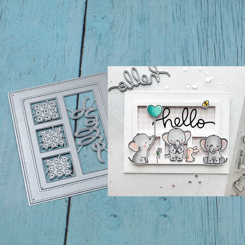 

Gallery Frame Metal Cutting Dies Stencils for DIY Scrapbook Photo Album Paper Card Decorative Craft Embossing Dies