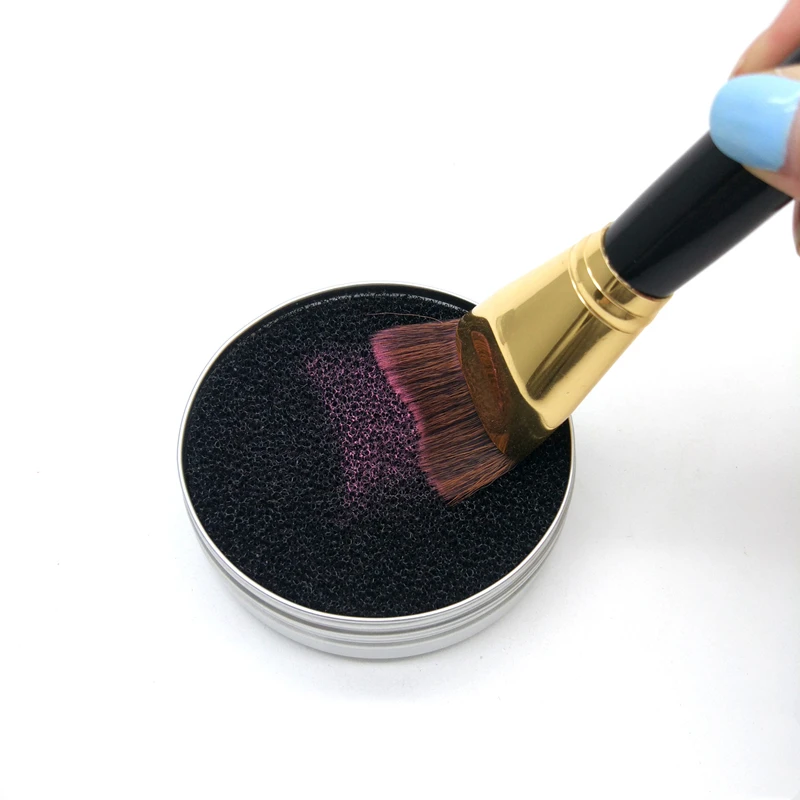 

1 Set Makeup Brush Cleaner Sponge Kits Make Up Brushes Cleaning Color Removal Sponges Powder Brush Washing Cosmetic Clean Newest