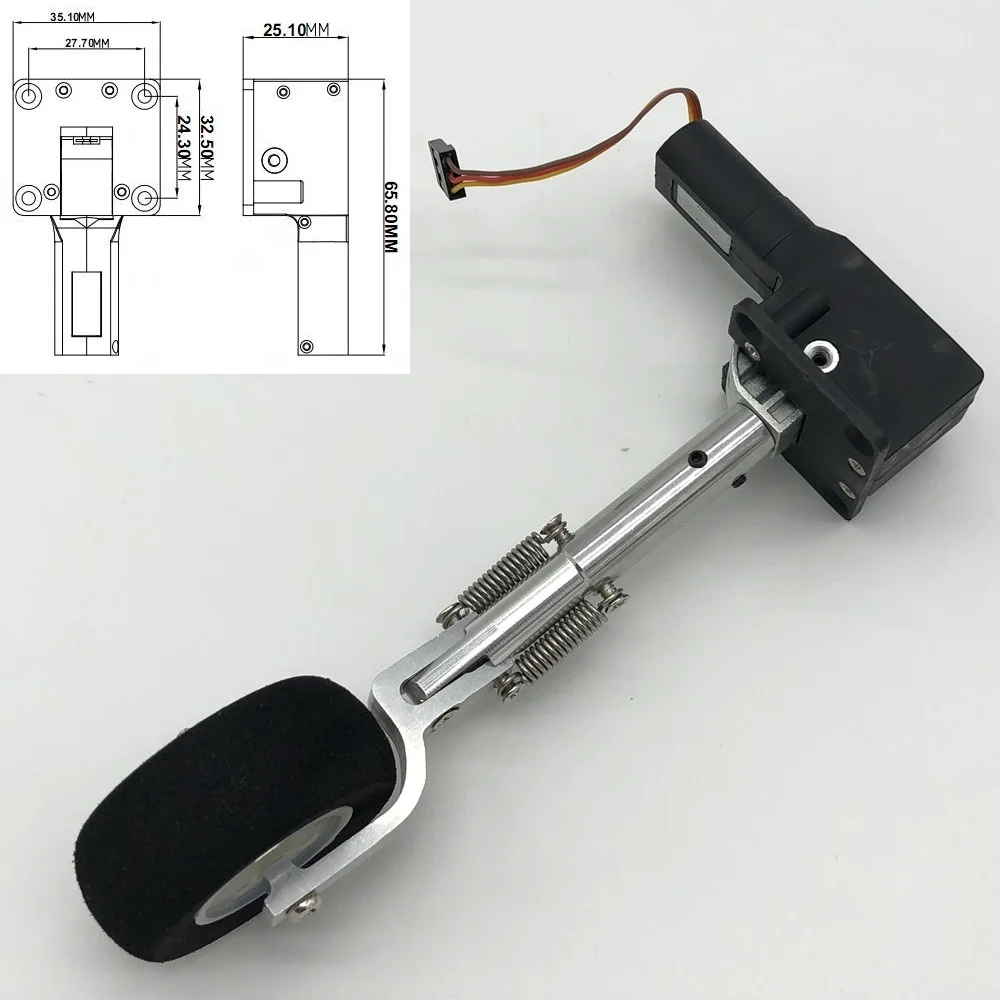 Выдвижное основное шасси для DIY RC самолетов