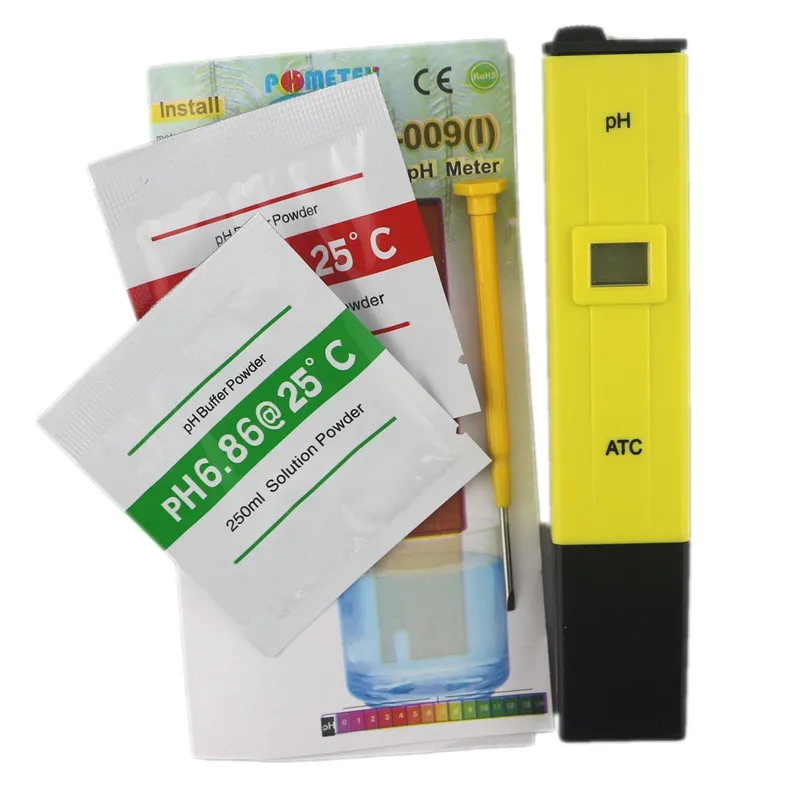 Портативный цифровой рН-метр, тестер TDS, ручка, Medidor PH 0,0-14,0 PH, высокая точность для напитков, пищевой лабораторный рН-монитор с ATC