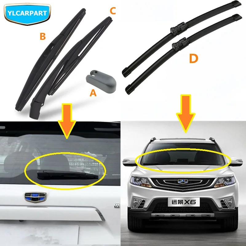 Рычаг заднего стеклоочистителя автомобиля Кепки для Geely Emgrand X7 EmgrarandX7 EX7 FC