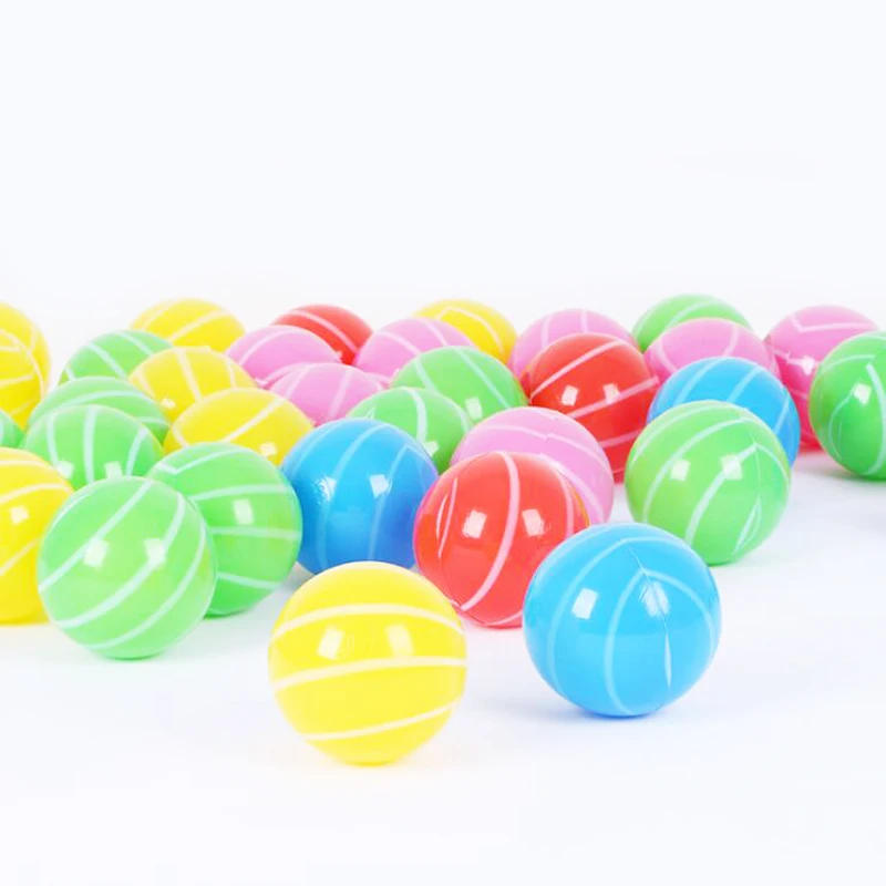30 Pcs/lot Plastic 7Cm Ball Pits Baby Early Educational Toys for