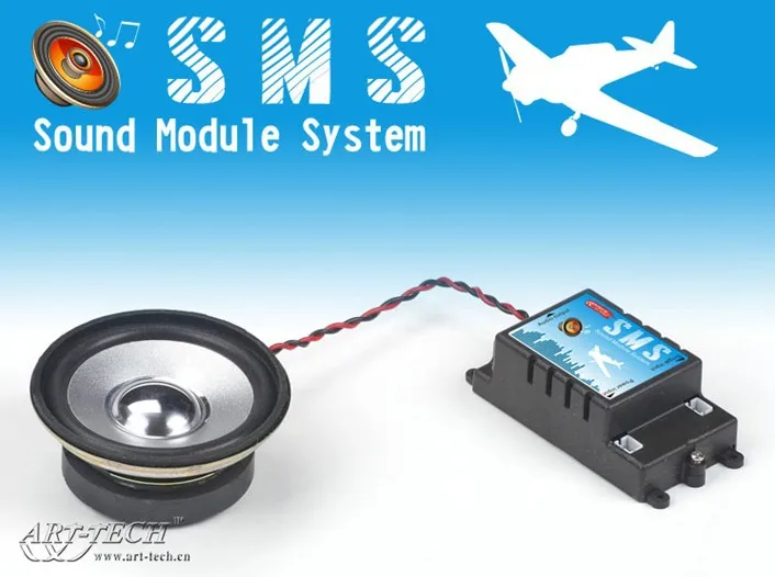 New! Sound module system set 3U011 to Art tech fixed wing RC airplane