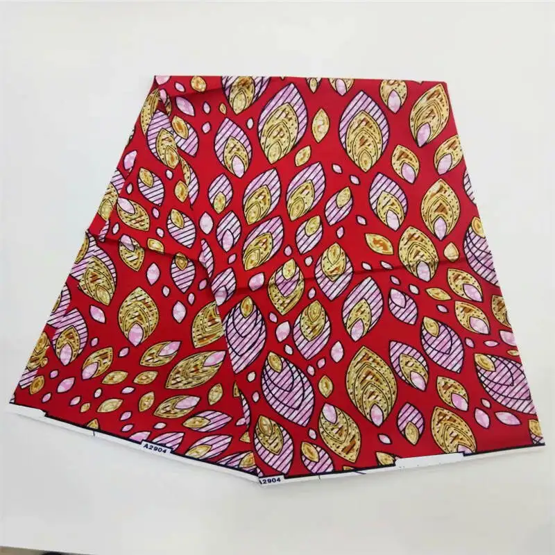 

Mosaic gold pattern african wax prints Java wax high quality nigeria design for African clothes 6 yards/lot ! P91060