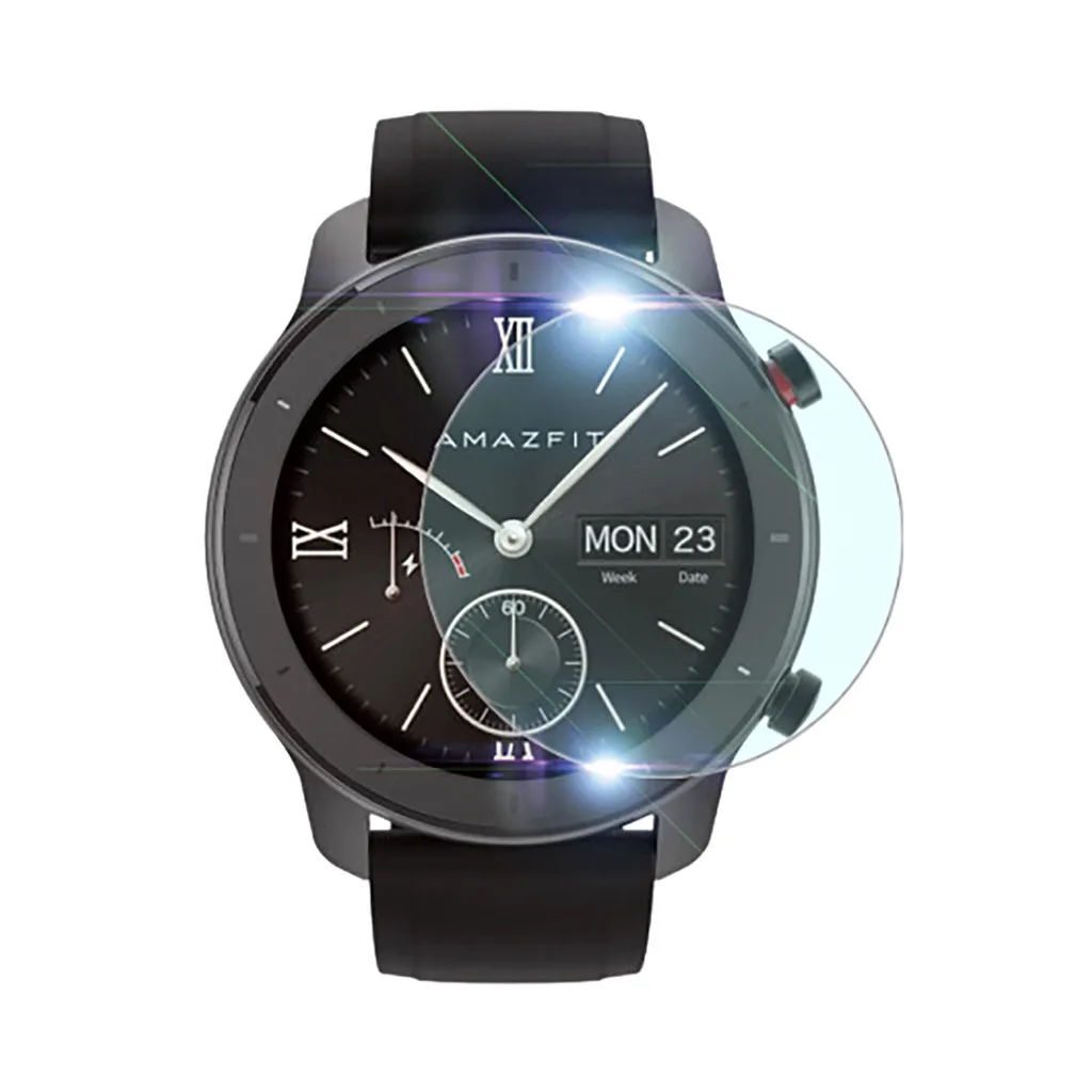 

3 Pcs Explosion-proof TPU Screen Protector Film For AMAZFIT GTR Smart Watch 42mm Ultra-high light transmittance Film Y10