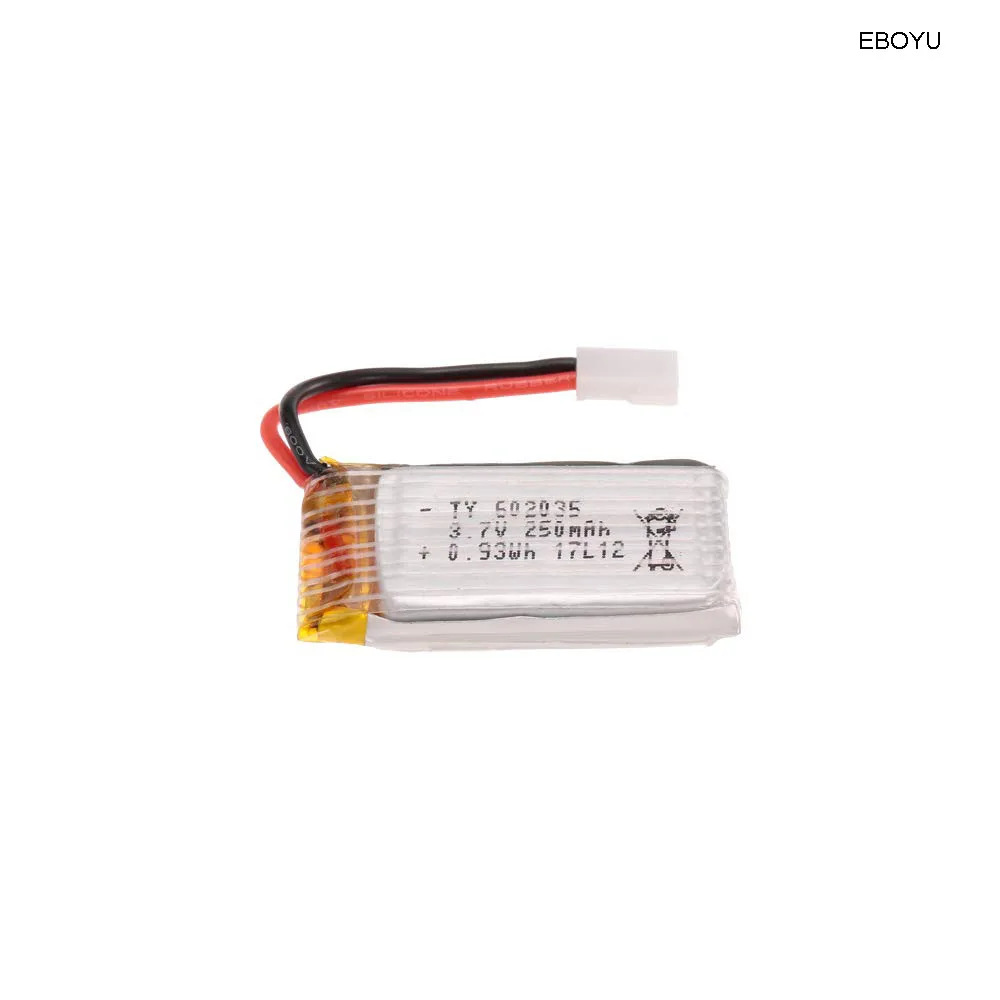 3,7 V 250mAh Lipo батарея для WLtoys V911S V966 V988 XK K100 4CH без aileron RC вертолет запасная батарея