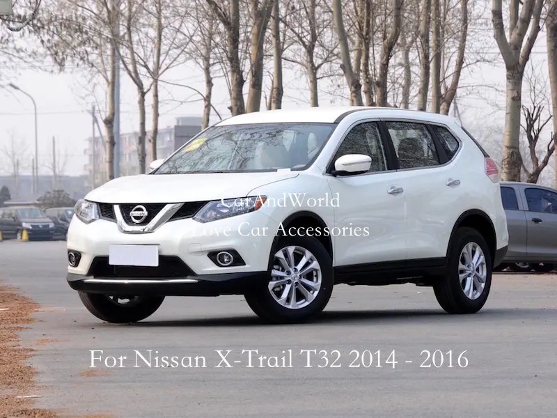 Для Nissan X-Trail X космического аппарата изгой, T32- передняя фара рамка крышка головки свет лампы отделкой Mulding хромовые автомобильные аксессуары